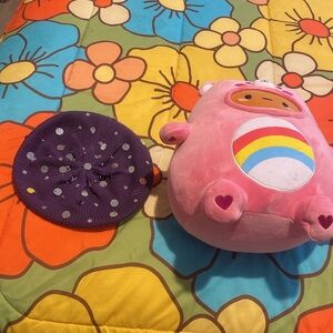 Joe Boxer sequined knit beret